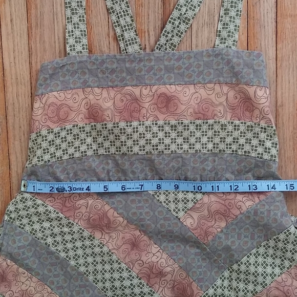 Festival Boho Patchwork Mini Dress Handmade - Picture 8 of 15